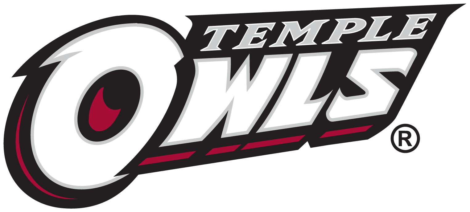 Temple Owls 1996-Pres Wordmark Logo v3 iron on transfers for T-shirts